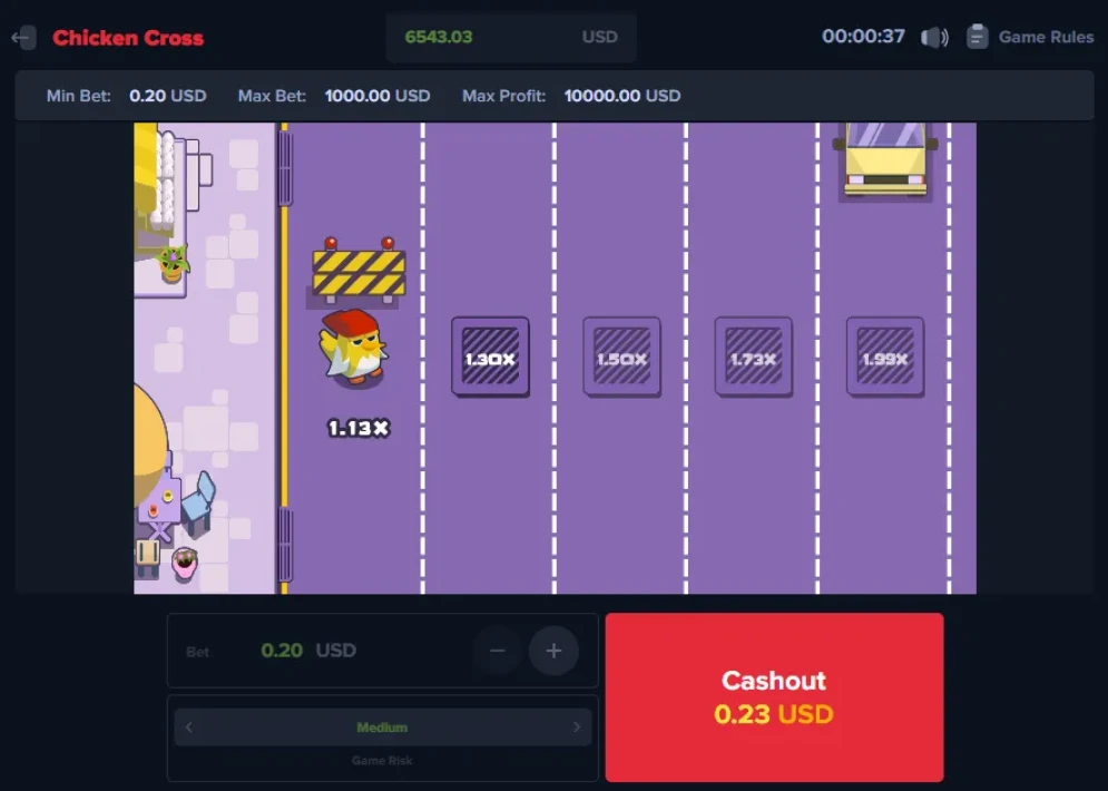 Chicken Cross demo